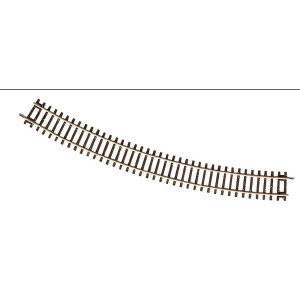 Roco 42425 Gebogenes Gleis R5 - 542,8 mm/30°, H0