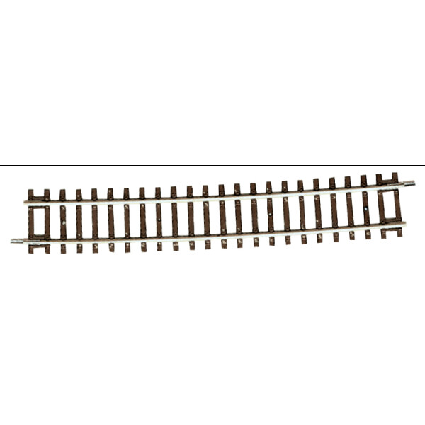 Roco 42430 Gebogenes Gleis R20 - 1962 mm/5° (Gegenbogen zu 10°-Weichen).