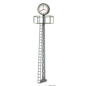 Viessmann 5081 Beleuchtete Bahnhofsuhr auf Gittermast,...