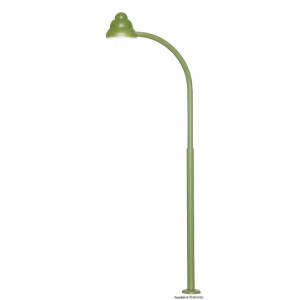 Viessmann 6012 Bogen-Gaslaterne, grün, LED...