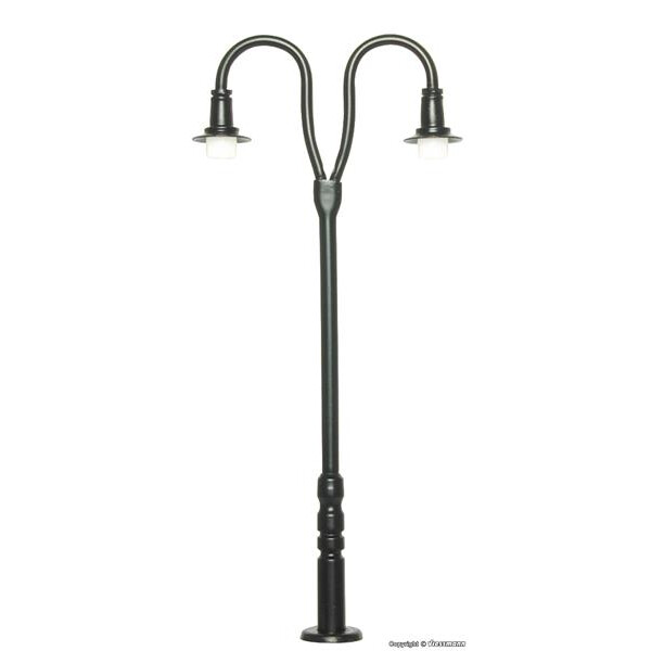 Viessmann 6041 Bahnsteigleuchte, LED warmweiß, 85 mm hoch, H0