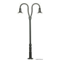 Viessmann 6041 Bahnsteigleuchte, LED warmweiß, 85 mm hoch, H0