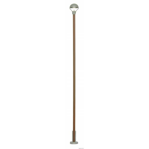 Viessmann 6062 Wood post lamp GDR Reichsbahn, LED warm-White, H0
