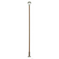Viessmann 6062 Wood post lamp GDR Reichsbahn, LED warm-White, H0
