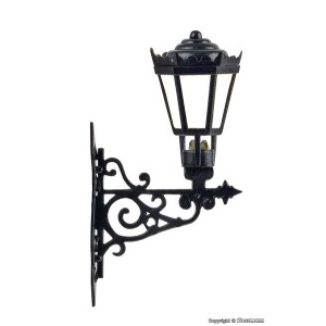 Viessmann 6074 Wandlaterne, LED warmweiß, H0