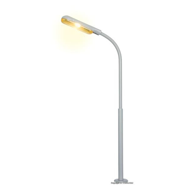 Viessmann 6091 Whip street light, LED yellow, H0