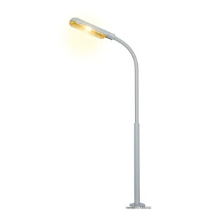 Viessmann 6091 Peitschenleuchte, LED gelb, 100 mm hoch, H0