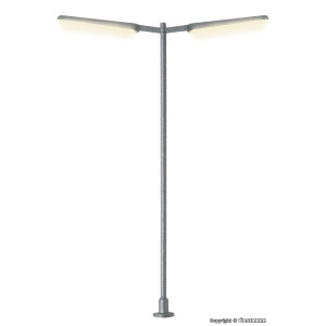 Viessmann 6099 Schlanke Straßenleuchte doppelt, 2...