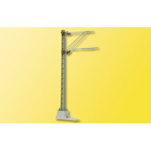 Viessmann 4213 Streckenmast mit Doppelausleger, 71,5 mm...
