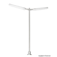 Viessmann 6999 Slim street lamp double, 2 LEDs white, TT