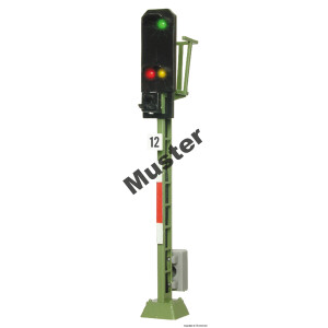 Viessmann 7732 Colour light entry signal, construction...
