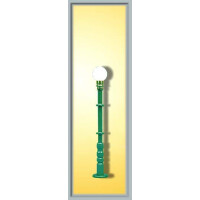 Viessmann 6300 Kugelleuchte, 57 mm hoch, H0