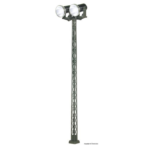 Viessmann 6332 Floodlight spot double, 2 LEDs White, H0