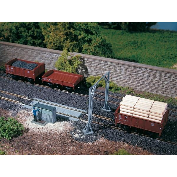 Auhagen 13313 Gleiswaage mit Lademaß, TT