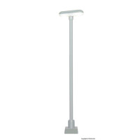 Viessmann 63641 Bahnsteigleuchte, Kontaktstecksockel, 2 LEDs weiß, 70 mm hoch, H0