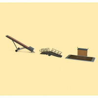Auhagen 13317 Loading ramp equipment, TT