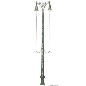 Viessmann 6390 Lattice mast lamp, double, H0