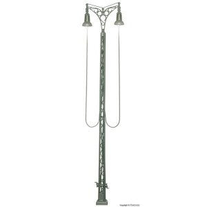 Viessmann 6390 Gittermastleuchte zweiflammig, H0