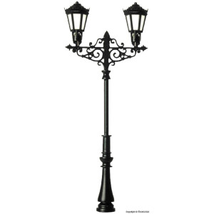 Viessmann 6397 Gaslaterne zweiflammig, 2 LEDs...