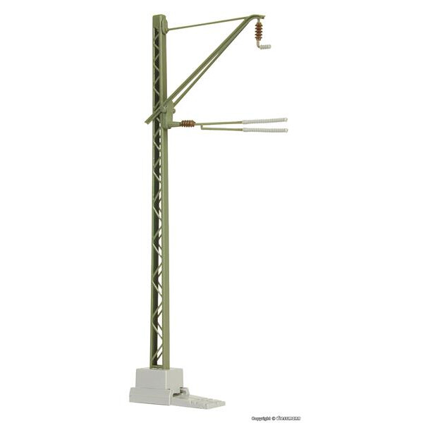 Viessmann 4121 Reichsbahnmast with twin support arms, H0