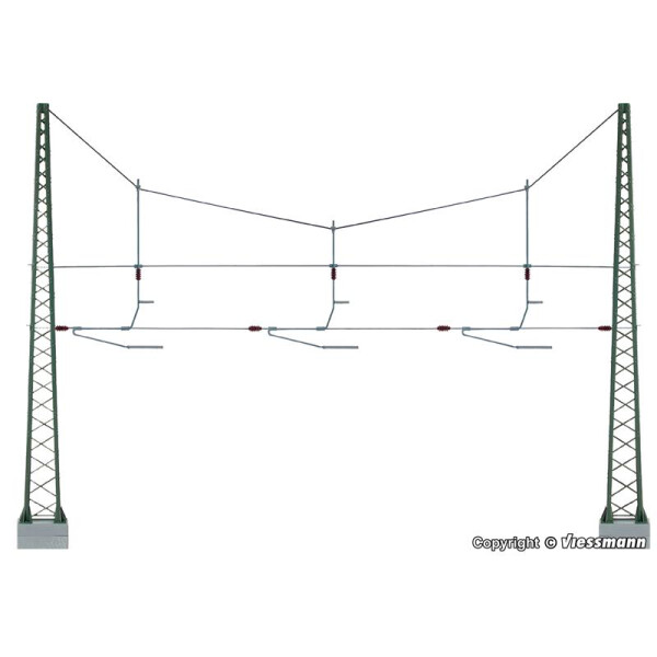 Viessmann 4162 Headspan, covering 3 tracks, H0