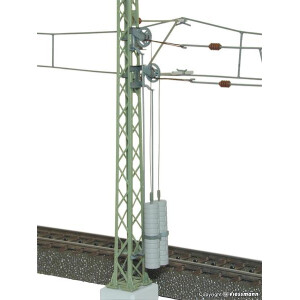 Viessmann 4164 Radspannwerk, komplett mit Abspannmast, H0
