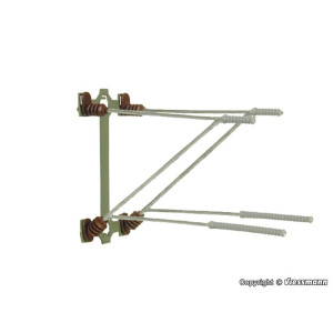 Viessmann 4172 Doppelausleger, 5 Stück, H0