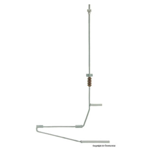 Viessmann 4177 Halteelemente für Quertragwerk, 3...