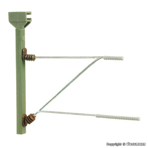 Viessmann 4186 Hängejoch mit Ausleger, 5 Stück, H0