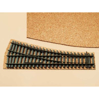 Auhagen 43580 Sous-couche de piste de Cork pour les retournements, TT