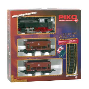Piko 37100 Start-Set Güterzug BR 80 + 2 Schüttgutwagen der DB, Epoche III, G