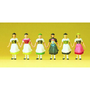 Preiser 24607 Bayerische Trachtengruppe, H0