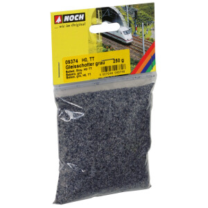 Noch 09374 Ballast grey, 250 g, TT-H0