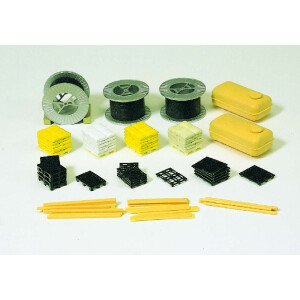 Preiser 17111 Kabelrollen u.a. Ladegut, Bausatz, H0